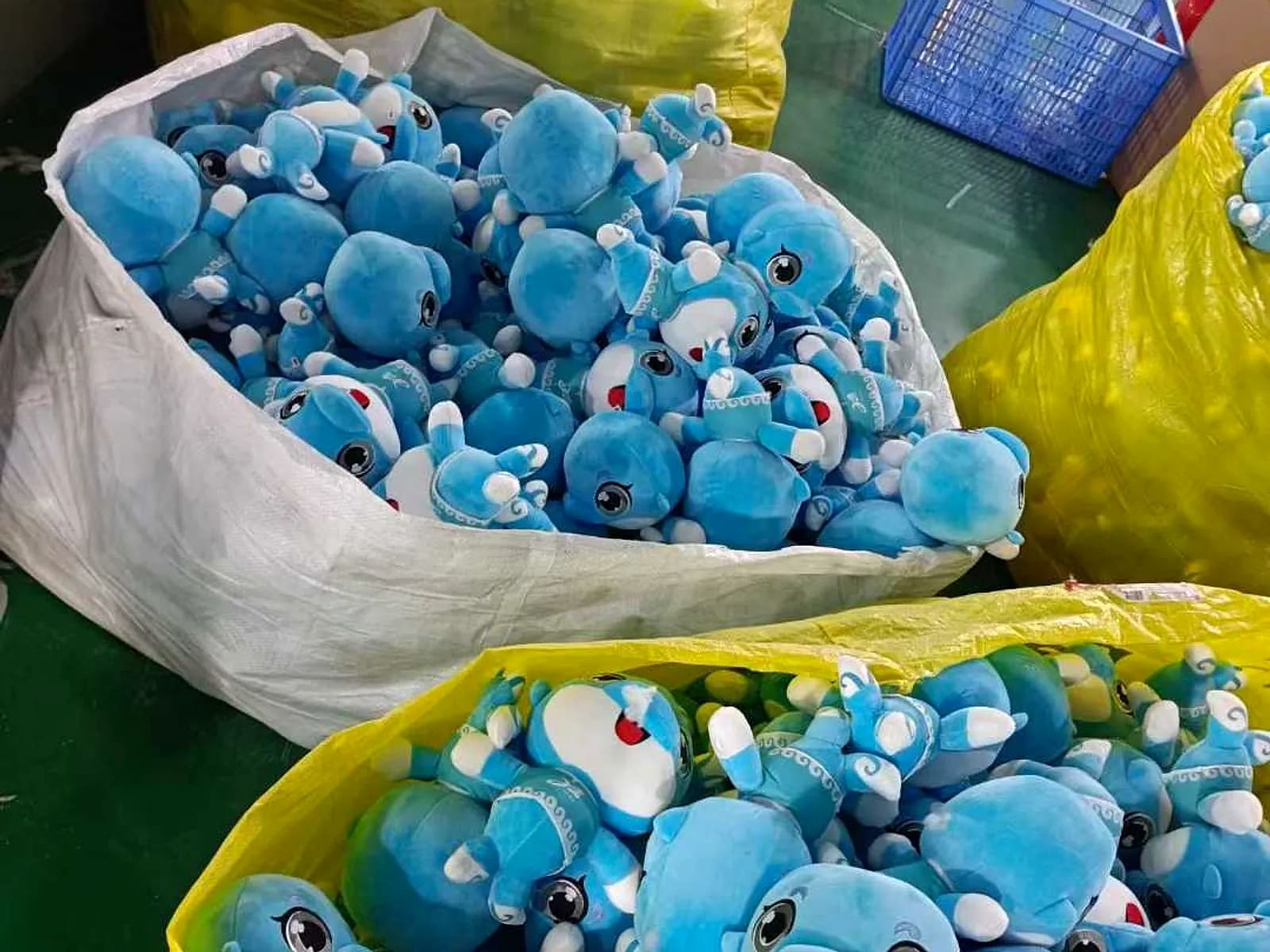 Foto aus der Produktionshalle von Custom Plush Toy Factory in Shenzhen