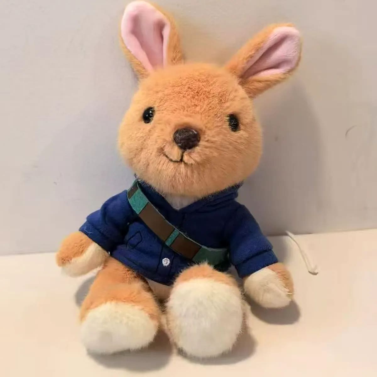Uniformed kangaroo plush — custom plush toys manufactured in Shenzhen by Custom Plush Toy Factory