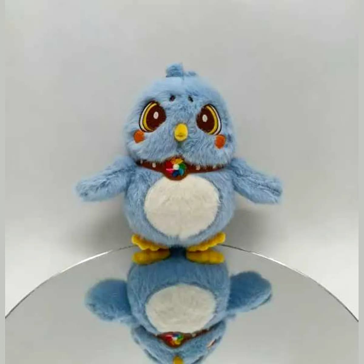 Mini owl plush keyring — custom keychains manufactured in Shenzhen by Custom Plush Toy Factory