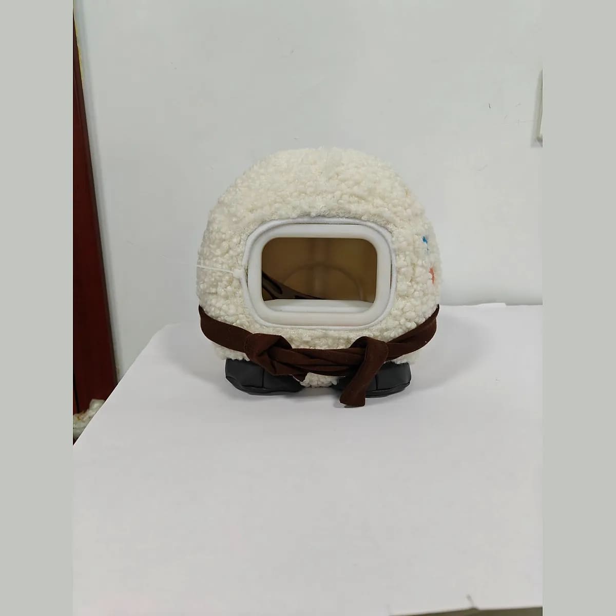 Sherpa-Beutel mit Spiegel – plüsch-accessoires nach Maß, gefertigt in Shenzhen von Custom Plush Toy Factory